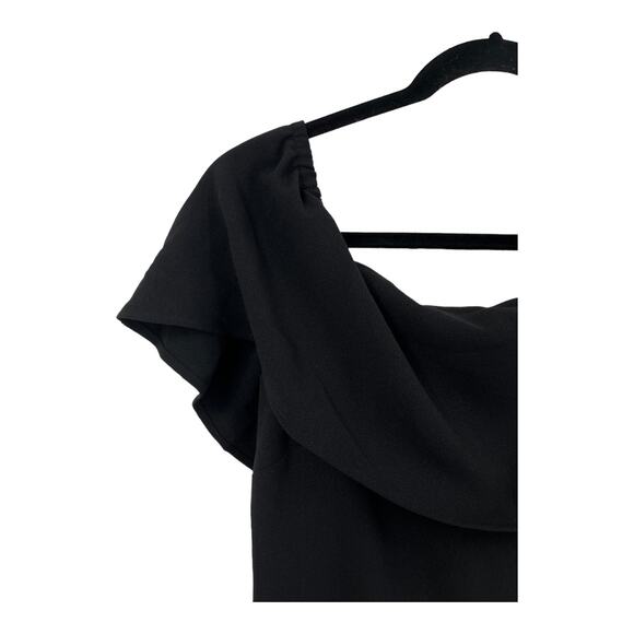 Charles Henry dress Off the shoulder black Small S - Picture 2 of 4